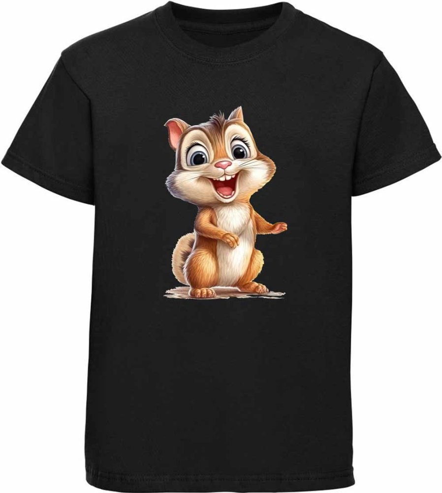 Kinder T-Shirt Baby Eichhörnchen